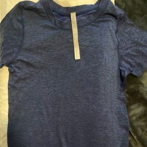Blue/Navy Lululemon shirt size 6